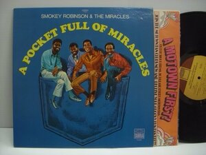 [LP] SMOKEY ROBINSON AND THE MIRACLES / A POCKET FULL OF スモーキー・ロビンソン・アンド・ザ・ミラクルズ US盤 TAMLA TS306◇r51119