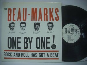 ■ 輸入CANADA盤 LP 　THE BEAU-MARKS / ONE BY ONE! ROCK AND ROLL HAS GOT A BEAT ボーマークス ロカビリー QUALITY V-1683 ◇r51123