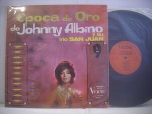 ● 輸入盤 LP EPOCA DE ORO DE JOHNNY ALBINO Y SU TRIO SAN JUAN / ジョニー・アルビノ ベスト ラテン VLP-109 ◇r51124