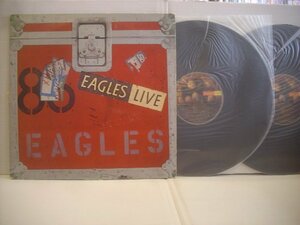 ● 輸入USA盤 ダブルジャケ 2LP EAGLES / LIVE イーグルス ライブ 1980年 ASYLUM RECORDS BB-705 ◇r51129