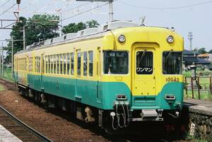 鉄道写真　富山地方鉄道　10030形　台車換装車　Lサイズ　ネガ・データ化