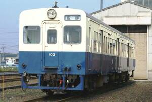 鉄道写真　関東鉄道　キハ100形　Lサイズ