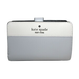 Kate Spade Bi -Cold Wallet (с монетным кошельком) Кейт Спейд Мэдисон Кожаный цвет Цветный блок KC511 020 LADIES