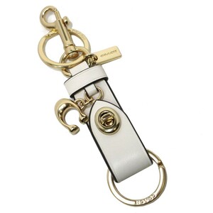  Coach key ring key holder COACH trigger snap C bag charm CR727 IMCHK lady's 