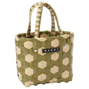  maru two MARNI M00996 M00IW 0MC12 [ adult .OK] Mini handbag ro go -bn bag khaki / beige multi lady's girls 