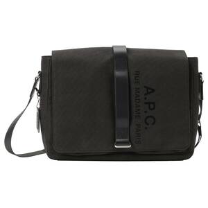  A.P.C. A.P.C. COGFD H61730 LZZ BLACK APC sense sa che ru bag shoulder bag black men's lady's unisex 