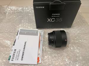 美品 FUJIFILM X フジノンレンズ XC35mmF2