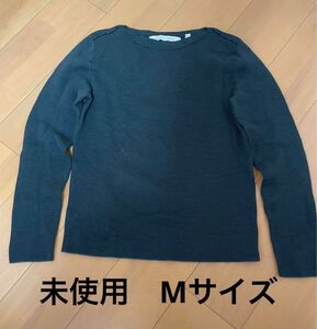 ユニクロ　ルメール　UNIQLO AND LEMAIRE スーピマコットン ボートネックセーター　未使用　Mサイズ