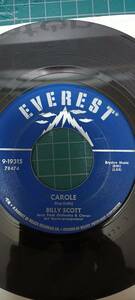 オリジナルUS盤7インチBilly scott Carole ティーンポップ オールディーズ　ロックンロール