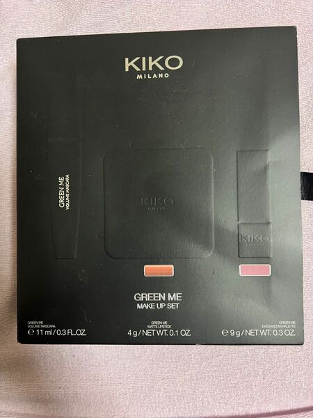 KIKO MILANO セット アイシャドウ マスカラ リップ　メイク　化粧品　コスメ