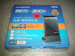 NEC PA-WG1200HS Wi-Fi ホームルーター Aterm WG1200HS 無線LAN ネットワーク 60サイズ発送可能