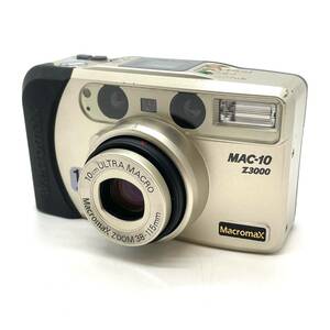 #1091 ★希少良品★ MACROMAX MAC-10 Z3000 ZOOM 38-115mm 10cm ULTRA MACRO コンパクトフィルムカメラ