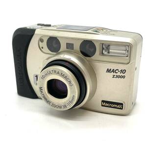 #@1090 ★希少良品★ MACROMAX MAC-10 Z3000 ZOOM 38-115mm 10cm ULTRA MACRO コンパクトフィルムカメラ