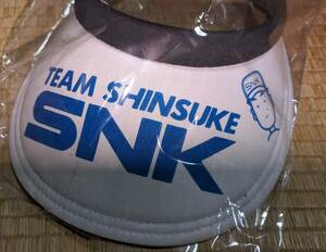 【帽子】TEAM SHINSUKE SNK サンバイザー帽子 未使用