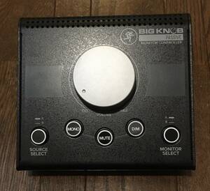 MACKIE Big Knob Passive モニターコントローラー マッキー ビッグノブ パッシブ モニターコントローラー 中古