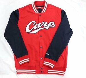 CARP　カープ　スタジアムジャンパー　赤×紺　Lサイズ　上着/アウター/スカジャン　広島東洋カープ　野球