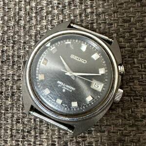 ■1円〜 SEIKO Bellmatic 27jewels 4005-7000 自動巻き 稼動 現状品 黒文字盤 ［検索/GS KS Credor CITIZEN アナログ］