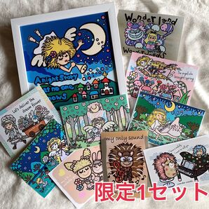【限定1セット商品】フレーム付きイラスト+L判サイズ10枚セット