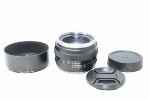 極上品☆Carl Zeiss Planar カールツァイス プラナー T* 50mm F1.4 ZE キャノン ##7700