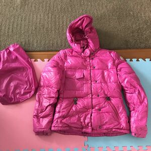 Ограничено редко! Moncler Down Jacket 0/Color to Moncler Pink