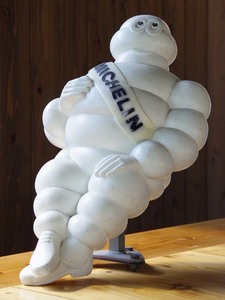 MICHELINムッシュビバンダム人形ミシュランフィギュアキャラクタードール世田谷ベースディスプレイ店舗什器現状長期保管品