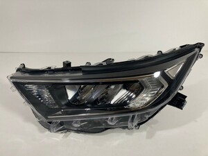 トヨタ純正 MXAA52/MXAA54 RAV4 LED ヘッドライト 左側 STANLEY 42-87 刻印A 棚番L-730