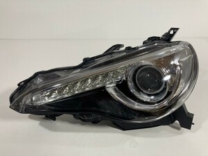 トヨタ純正 ZN6 86 ハチロク 前期 HID ヘッドライト 左側 KOITO 100-60082 刻印AD 棚番L-770