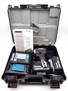 makita マキタ 充電式インパクトドライバ TD172DRGXB 18V/6.0Ah ブラック 黒 工具