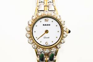 5K30 動作未確認 RADO 133.9700.2 ダイヤモンドベゼル 腕時計 ラドー