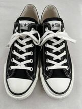 CONVERSE コンバース CANVAS ALL STAR J OX オールスター メイドインジャパン ブラック 黒 us7.0 25.5cm_画像3