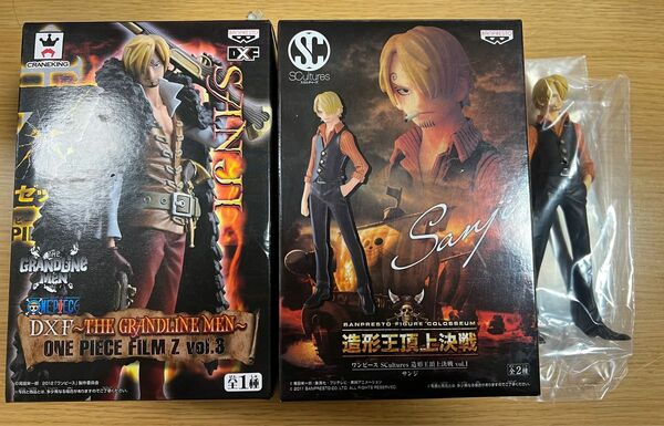 DXF〜THE GRANDLINE MEN〜ONE PIECE FILM Z vol.3サンジワンピースSANJIフィギュア2体