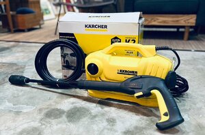 ★ 未使用! KARCHER ケルヒャー 家庭用高圧洗浄機 K2 クラシック プラス カーキット 標準装備品付き