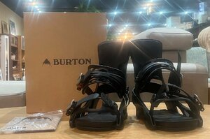 ★ 未使用 展示品 Burton バートン LEXA レクサ ビンディング スノーボード 22-23モデル WMS Mサイズ ブラック