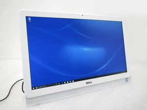 ■◆ DELL inspiron22 3264 AIO windows10 i3-7100U 2.40GHz 4GB HDD1TB DVD-RW 21.5型　デル　一体型PC