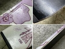 ■ 札幌発 スキー板 ( FISCHER JOY ) 150㎝ ビンディング （ FD4 ) 花柄 ピンク系 ★_画像7