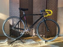 ■GIANT FIXER ジャイアント フィクサー シングルスピード ブラック アルミフレーム ピスト 自転車 札幌発★_画像1