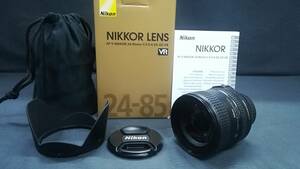 ◇Nikon/ニコン AF-S NIKKOR 24-85mm f/3.5-4.5G ED VR 標準ズーム レンズ/ジャンク扱い