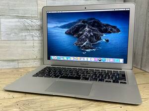 【良品♪】Mac Book Air 2013 A1466[Core i5(4250U)1.3Ghz/RAM:4GB/SSD:128GB/13.3インチ]BigSur インストール済 動作品