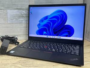 【美品♪】Lenovo ThinkPad X1 Carbon [8世代 Core i5(8250U) 1.6GHz/RAM:8GB/SSD:256GB/14インチ]Windowsd 11 動作品