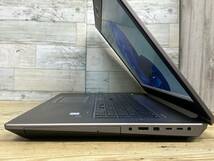 【動作OK♪】HP ZBook 17 G5 Mobile Workstation[Core i7 8750H 2.2GHz/RAM:16GB/SSD:256GB/17.3インチ/Quadro P1000]Windowsd 11 動作品_画像3