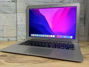 【良品♪】MacBook Air 2017(A1466)[Core i5(5350U)1.8Ghz/RAM:8GB/SSD:128GB/13インチ]Monterey インストール済 動作品