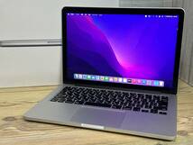 【動作OK♪】MacBook Pro 2015 Retina (MF839J/A)[Core i5(5257U)2.7Ghz/RAM:8GB/SSD:256GB/13.3インチ]Montery 動作品_画像1