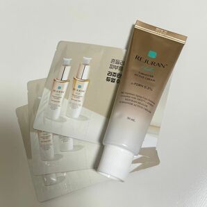 リジュラン　turnover active cream 50ml dual effect ampoule サンプル付き