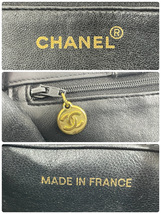 1円～★CHANEL シャネル ココマーク チェーン トートバッグ ショルダーバッグ レディース レザー ブラック_画像9