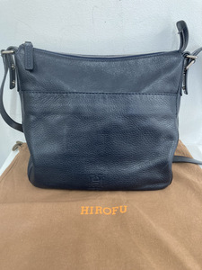 100円～★HIROFU　ヒロフ　レザー ショルダーバッグ　2WAY　本革　