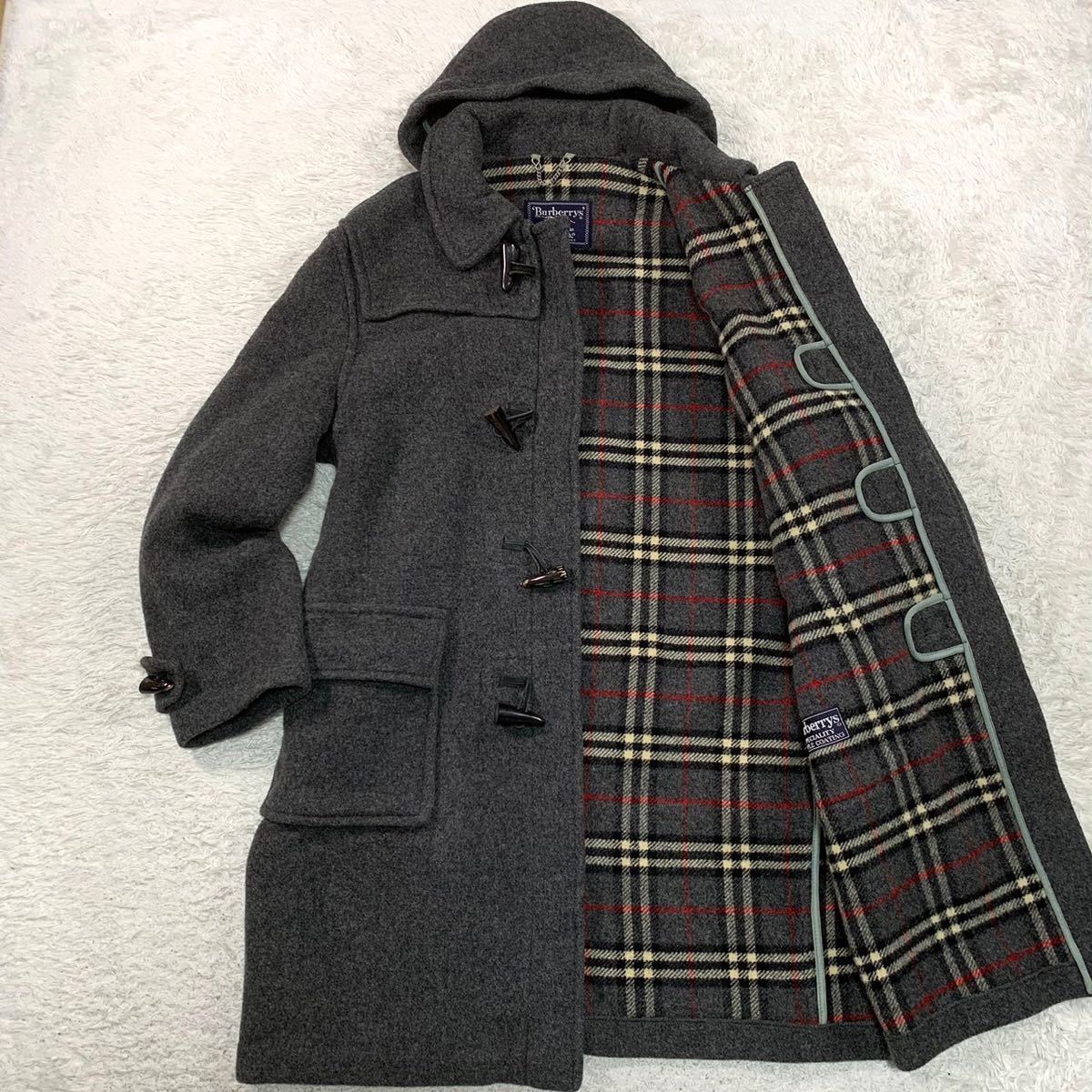 代引き不可】 【BURBERRYS バーバリー】ダッフルコート ノバチェック