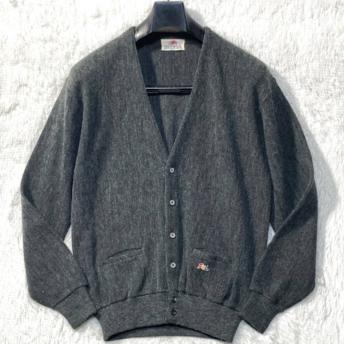 2023年最新】Yahoo!オークション -ビンテージ カーディガン 黒の中古品