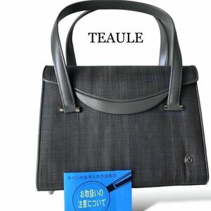 TEAULE テアウル ホースヘア ハンドバッグ 和装 洋装 フォーマル ホースヘアー 馬毛 天然毛 レディース グレー horsehair handbag 送料込み