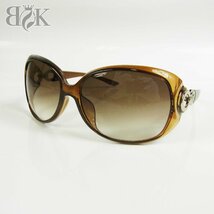 ディオール レディース サングラス M3K02 61□15 105 ブラウン系 保存袋付き Dior 中古品 ♪_画像1