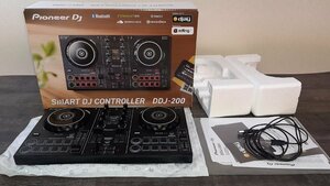 10D67■Pioneer　DJコントローラー DDJ-200 元箱付属■